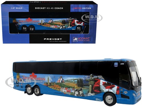 Prevost coach bus great - h3-45, "great