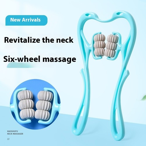 6wheel neck massager - 6wheel,