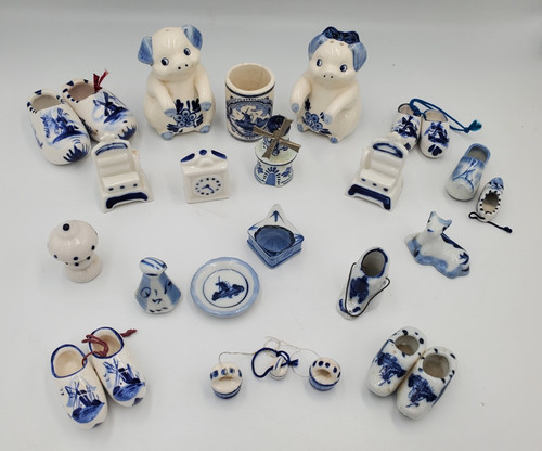 Vintage piece delft blue - vintage,