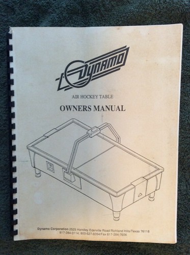 Dynamo air hockey table - air,