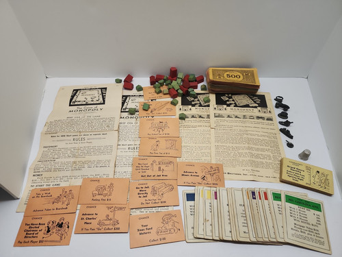 Vintage 1930s monopoly - vintage,