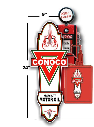 Conoco hot - 24"x9",