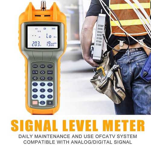 Handle signal level meter - handle,