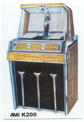 Ami k200 jukebox advertising - jukebox,