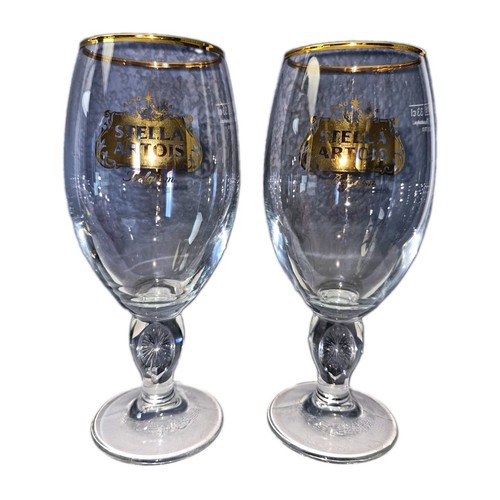 Stella artois gold rim chalice - stella,