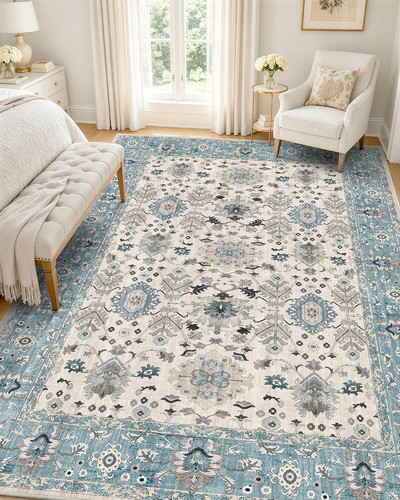 5x7 washable area rug soft - 5x7,