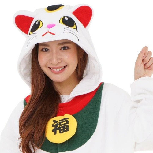Sazac maneki neko cat - maneki, kigurumi