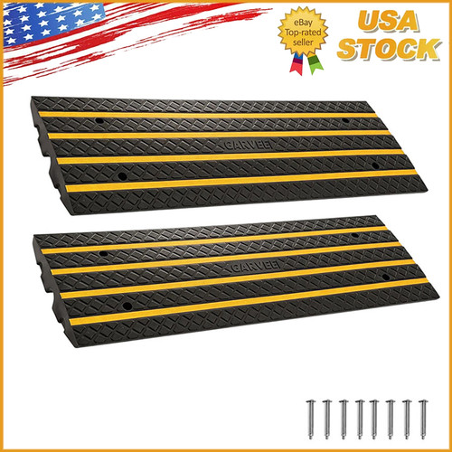 Rubber curb ramps - 48",