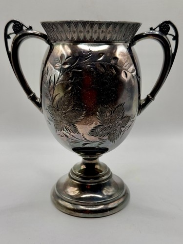 Antique quadruple silver plate - quadruple,