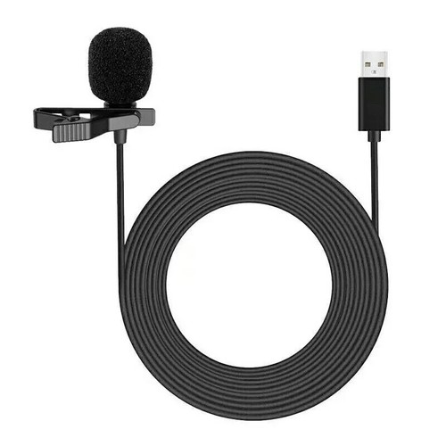Usb lavalier lapel clip - usb,