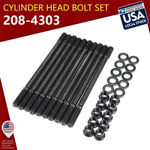 208 4303 head - 208-4303, stud