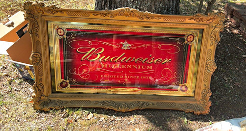 Budweiser milennium framed - budweiser,