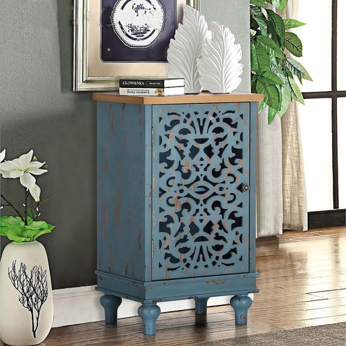 Accent cabinet console - console, table