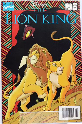 Lion king newsstand - king,