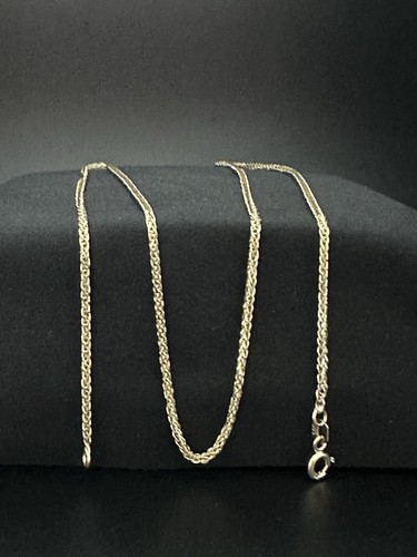 14k yellow gold spiga wheat - spiga,
