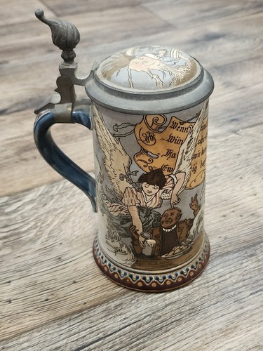 Mettlach 2089 stein drinker - 2089, on