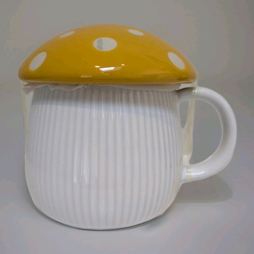 Mushroom lidded ounce - 12,