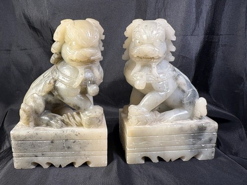 Chinese soapstone foo - -chinese,