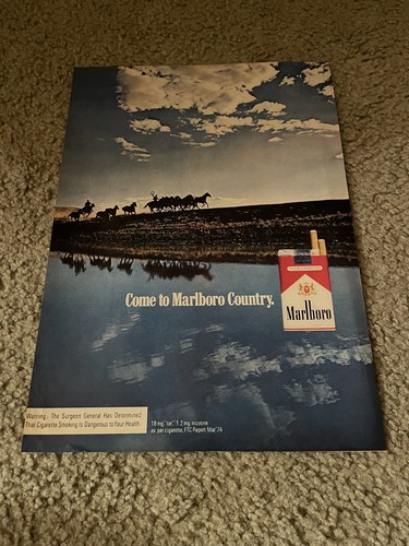 Vintage 1974 marlboro country - 1974,