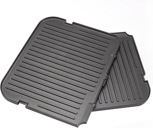 Reversible grill griddle plate - grill/griddle,