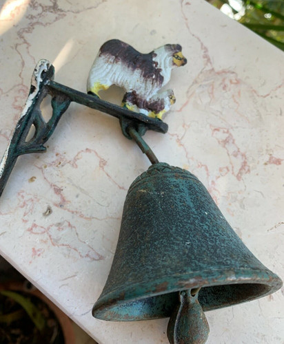 Antique swiss iron - cow, bell