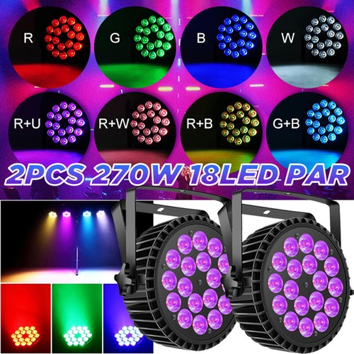 10x 270w 18led - 18led, rgbw
