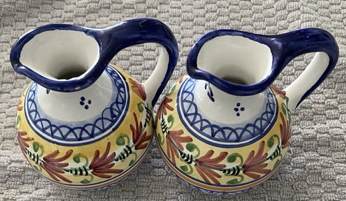 Signed painted pottery - signed,
