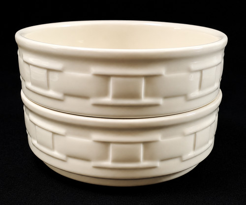 Longaberger pottery woven - 2,