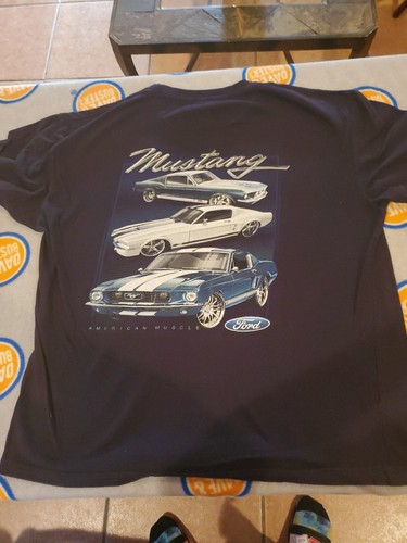 Mens newport blue ford mustang - mens,