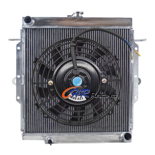 Aluminum radiator fan - aluminum, radiator+fan