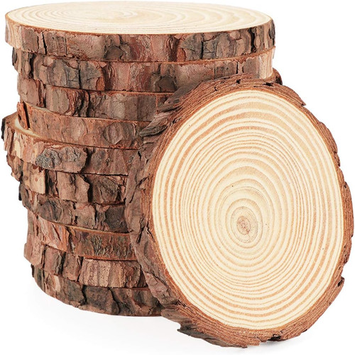 Wood slices for crafts - wood,