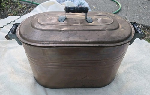 Early 1900 copper boiler - boiler, /