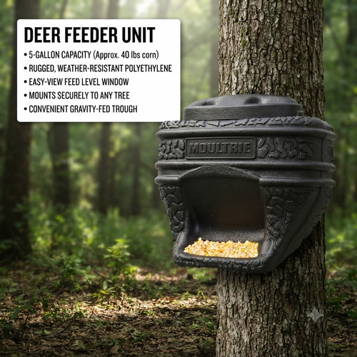 Moultrie feed bin deer feeder - moultrie,