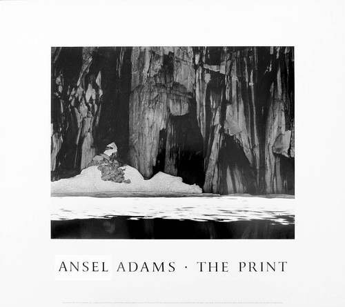 Ansel adams frozen lake and - ansel,