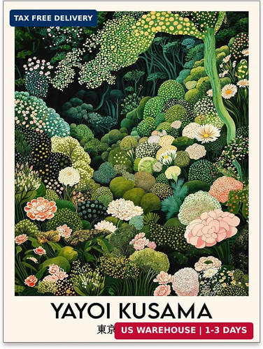 Wiuhio yayoi kusama botanical - yayoi,