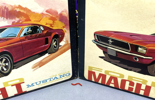 Amt 1968 ford mustang mach - amt,