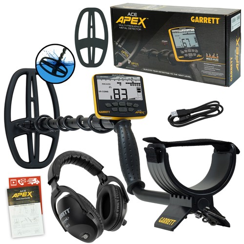 Garrett ace apex detector with - apex,