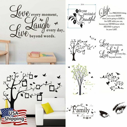 Vinyl home room decor art - decor,