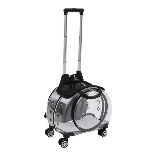 Wheels transparent trolley - 4,