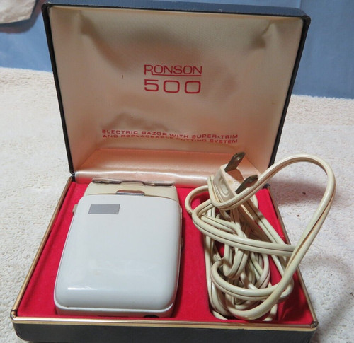 Vintage ronson 500 case - vintage,