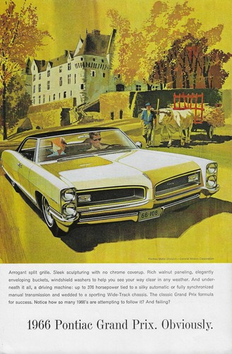1966 pontiac grand prix 389 - grand, ad