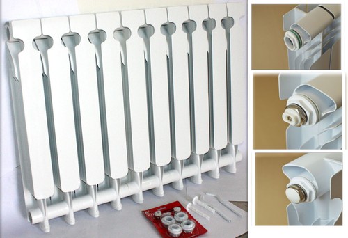 Wall mount radiator heater - mount,