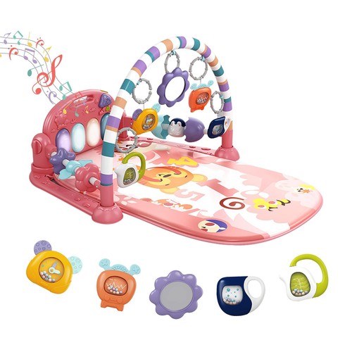 Pink tiger baby play - pink,