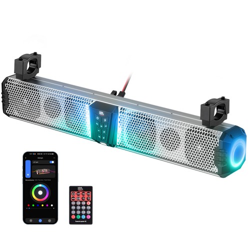 Upgraded inch utv sound bar - upgraded,