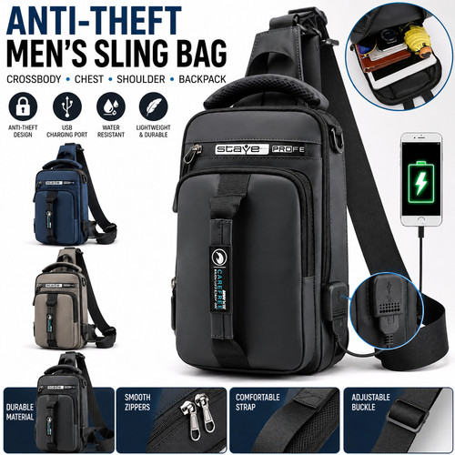 Anti theft men - anti-theft, sling