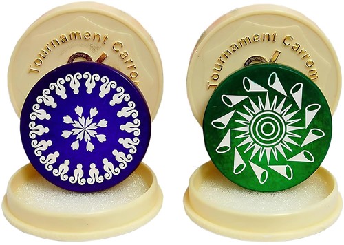 2pcs carrom tournament - carrom, striker