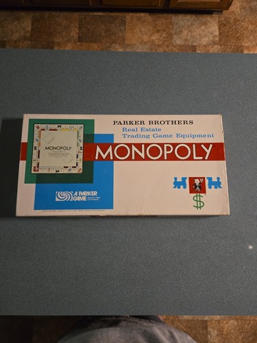 Vintage 1961 monopoly - vintage, board