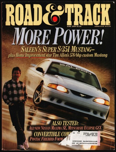 June 1994 road track - june,