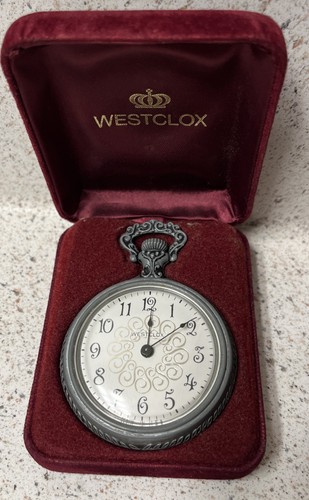 Westclox pocket watch with