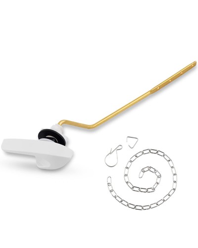 Toilet tank flush lever - tank,